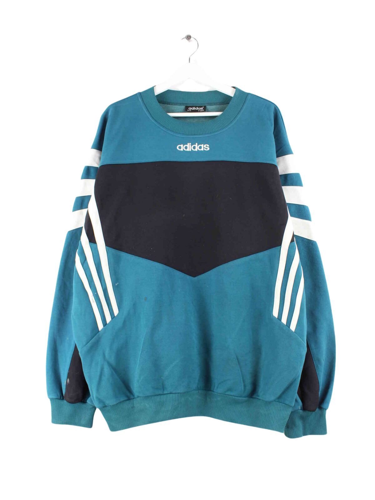 Adidas 90s Vintage Embroidered Sweater Grün XXL