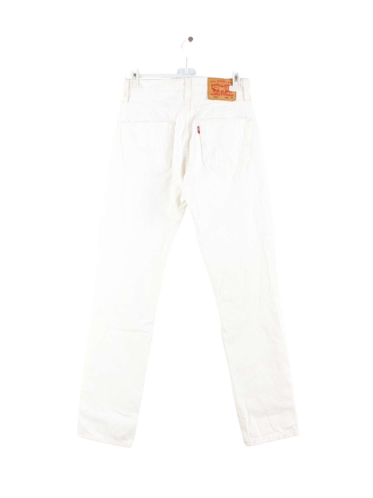 Levi s 511 Used Look Jeans White W28 L30 Peeces