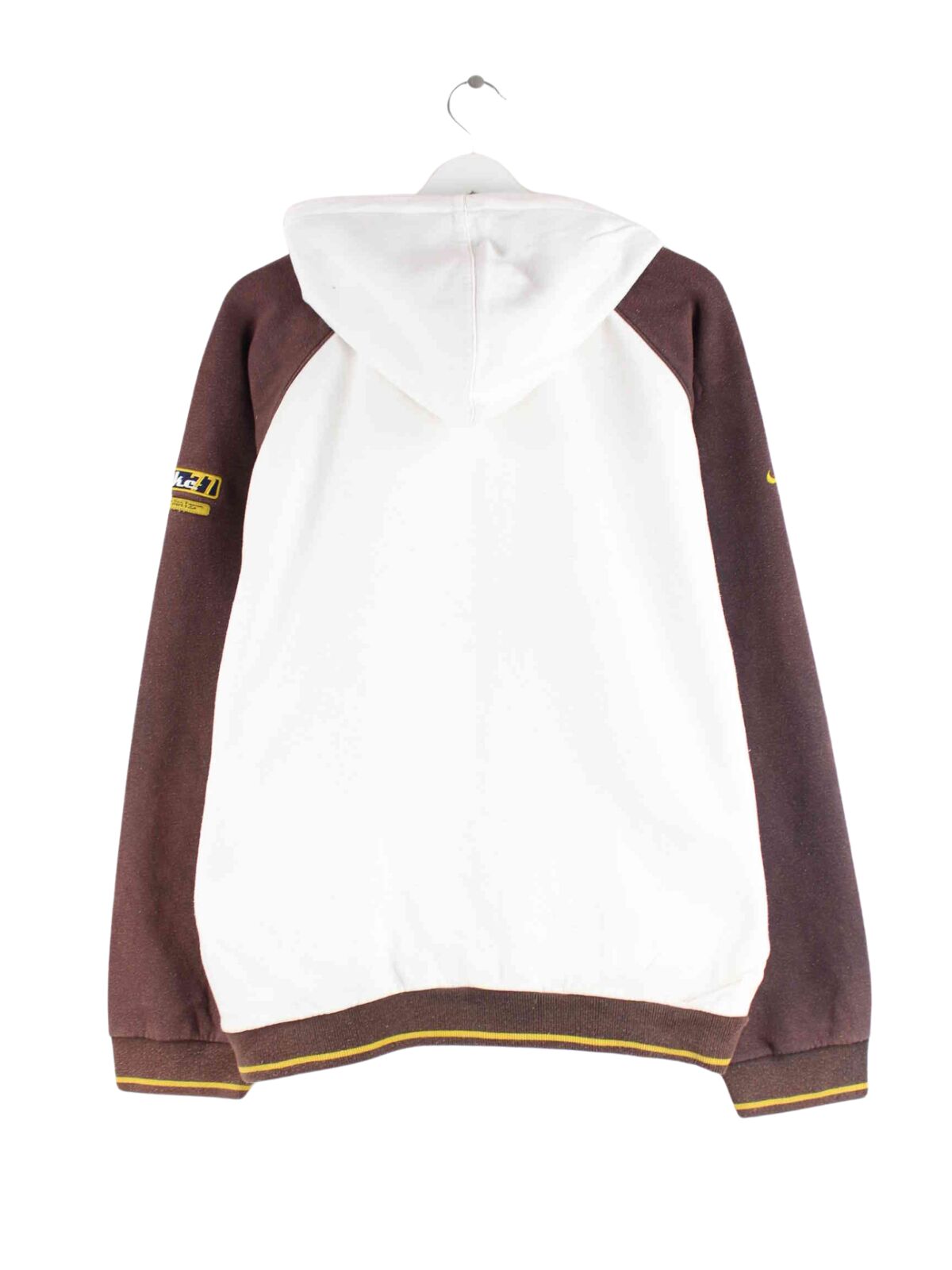 Nike 00s Spellout Embroidered Zip Hoodie Mehrfarbig M (back image)