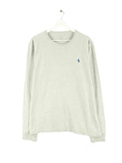 Ralph Lauren Custom Slim Fit Basic Sweatshirt Grau M (front image)