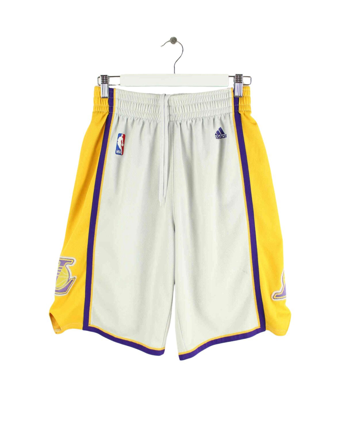 Adidas NBA y2k L.A. Lakers Shorts Weiß S (front image)