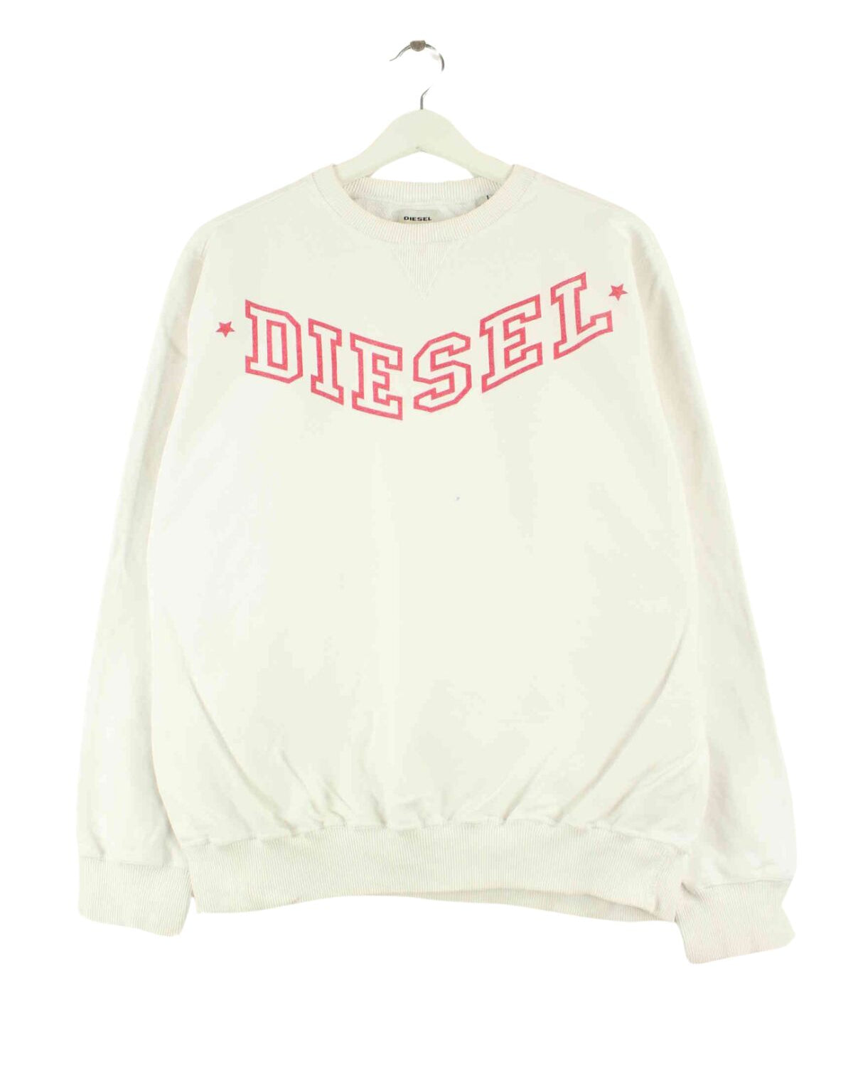 Diesel y2k Print Sweater Weiß M (front image)