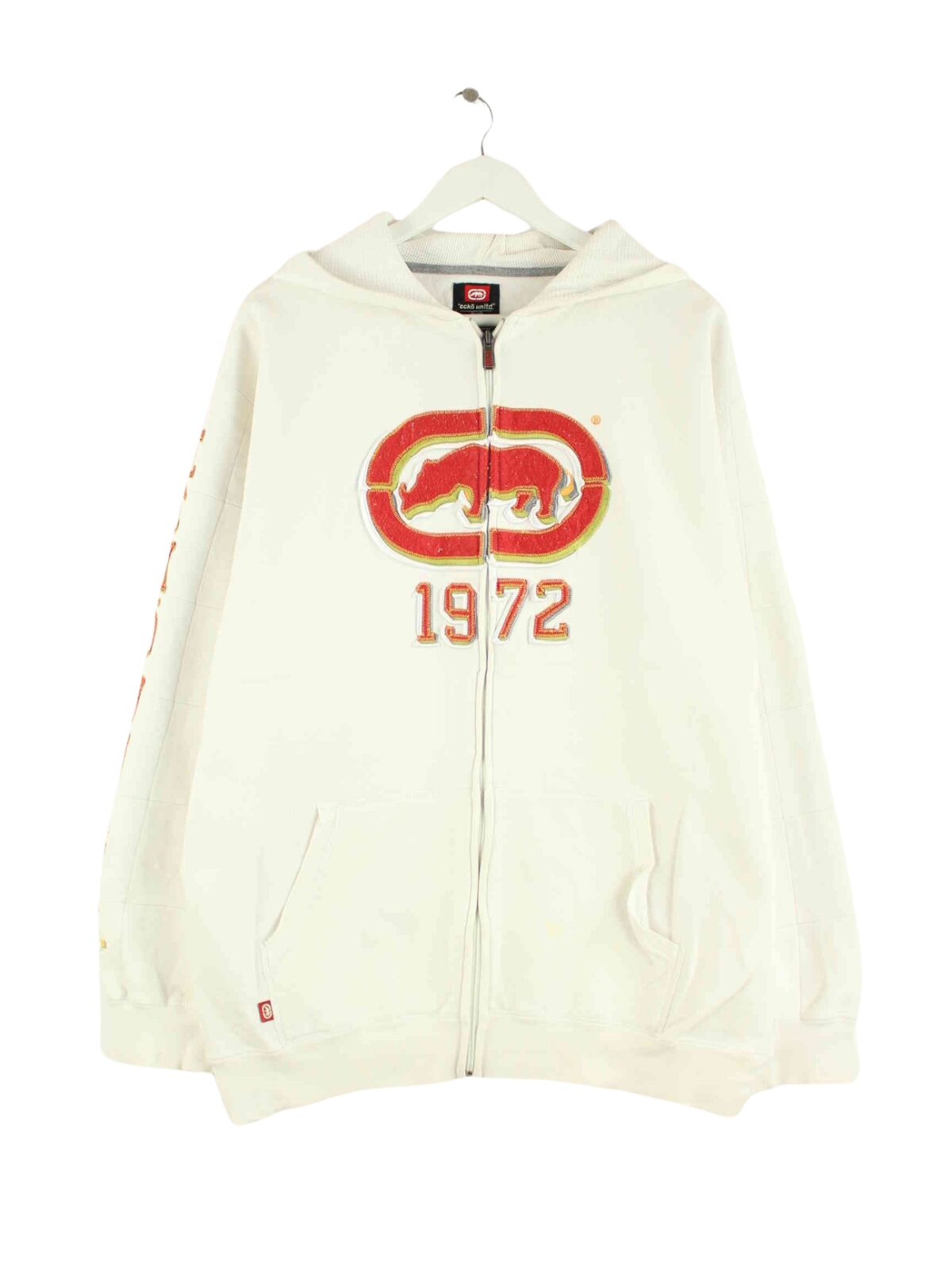 0Os archive GAP fur zip hoodie Y2K ホワイト Vintage GAP Faux Fur