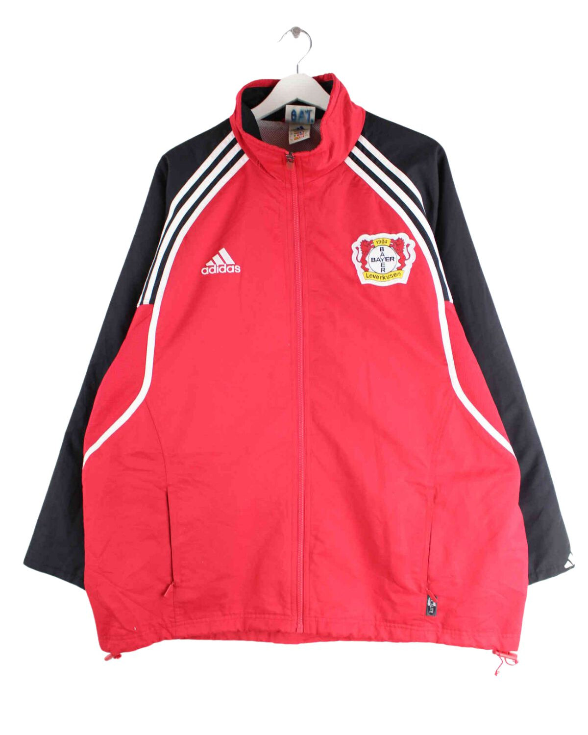 Adidas 90s Vintage Leverkusen Trainingsjacke Rot 4XL (front image)