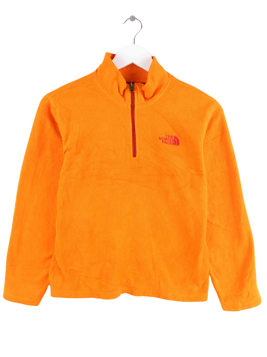 The North Face Fleece Half Zip Sweater Orange XXS