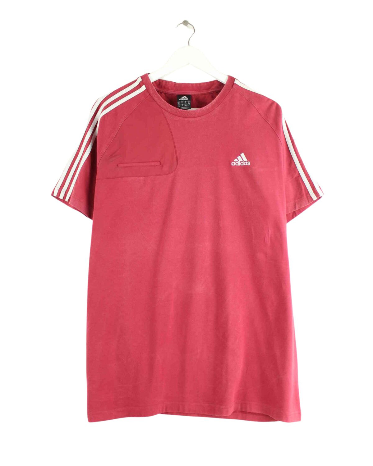 Adidas y2k Predator Print T-Shirt Rot XL (front image)