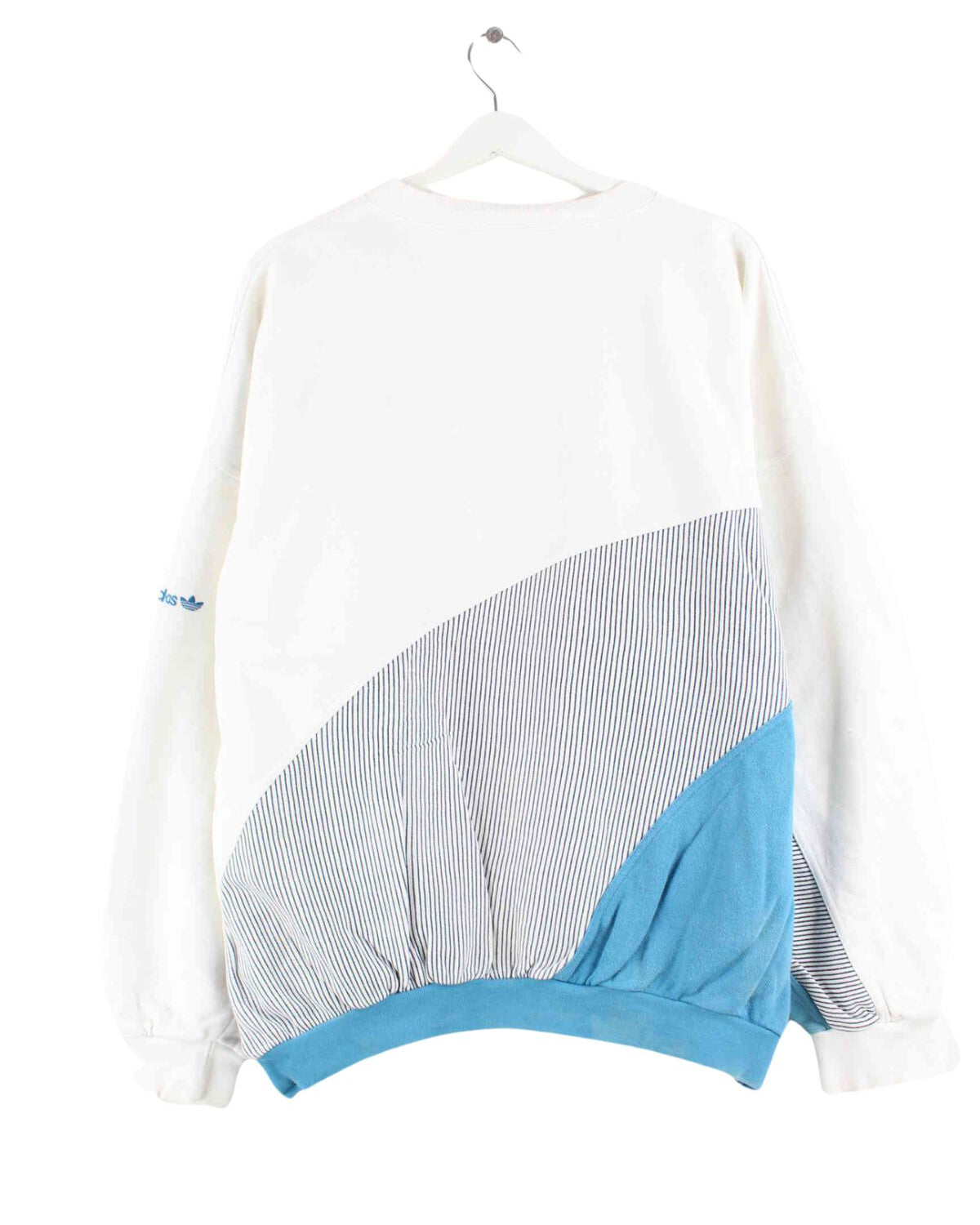 Adidas 80s Vintage Print Sweater Weiß XL (back image)