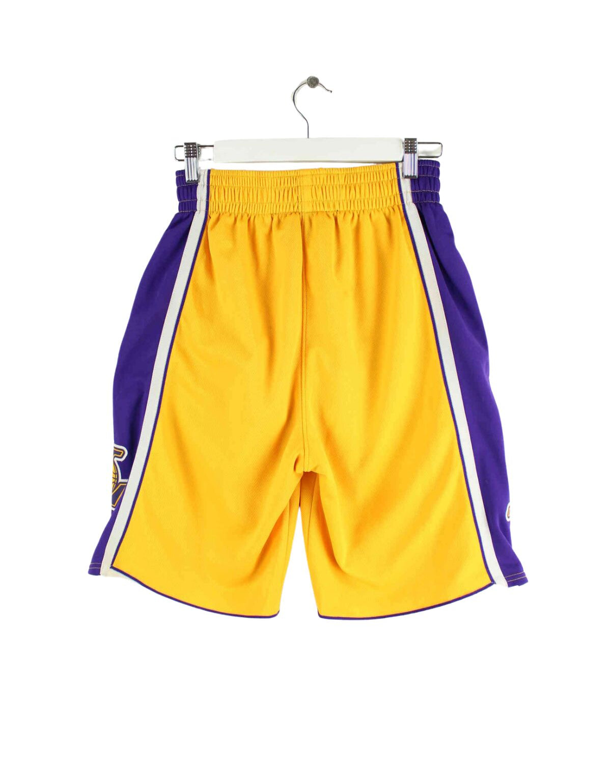 Adidas NBA y2k L.A. Lakers Shorts Gelb S (back image)