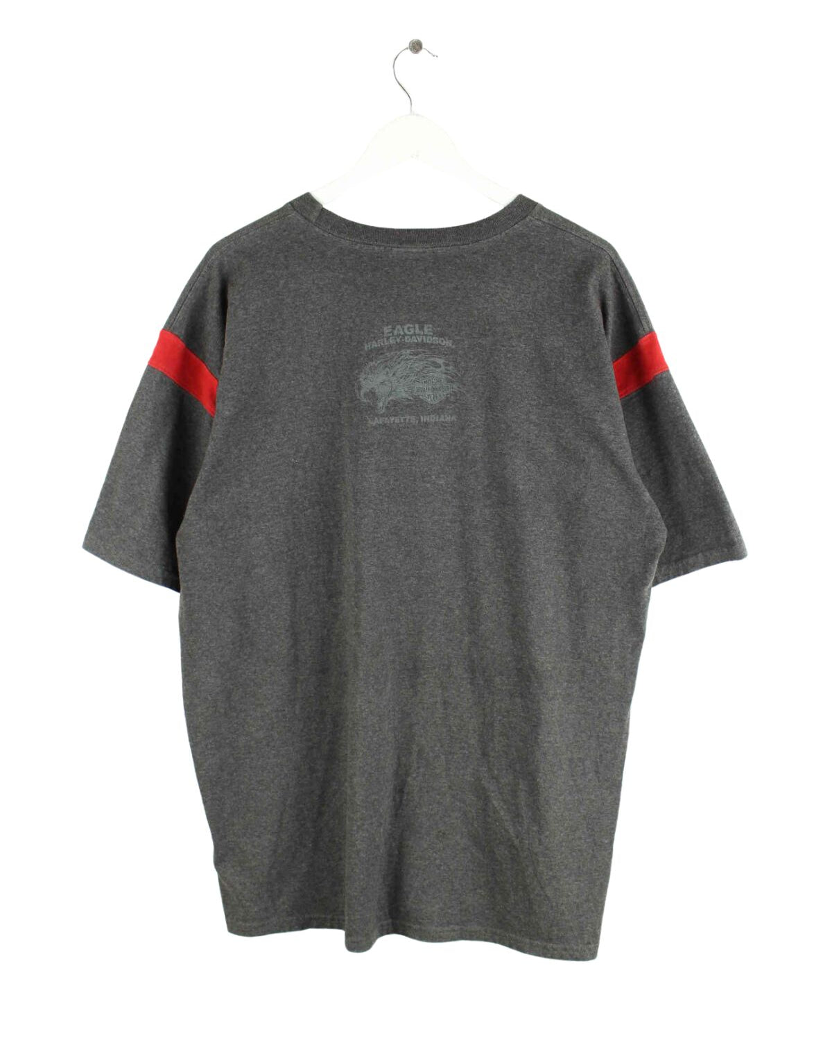 Harley Davidson y2k Print T-Shirt Grau XL (back image)