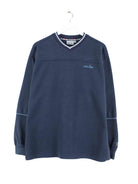 Ellesse 90s Vintage V-Neck Sweater Blau M (front image)