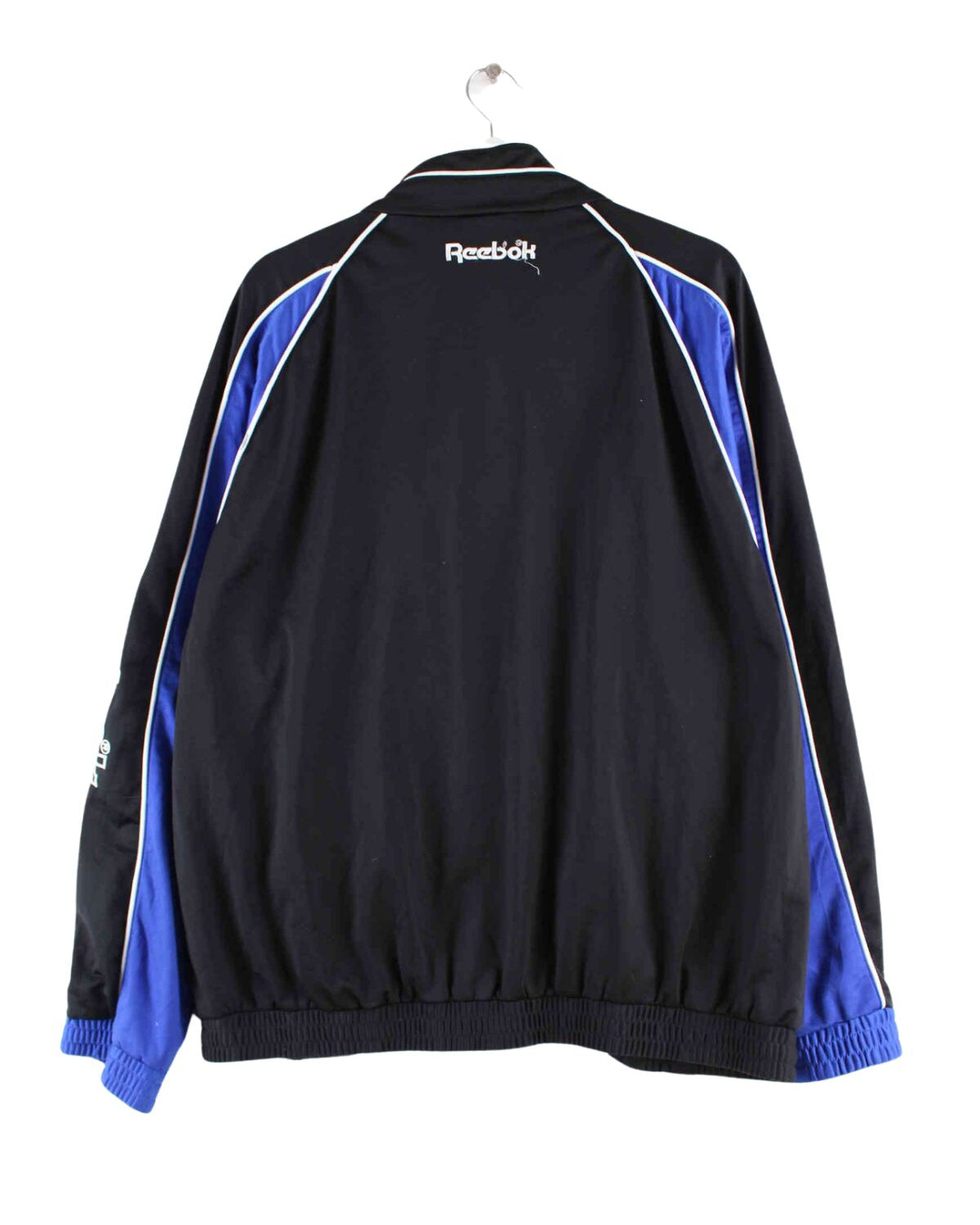 Reebok 90s Vintage Embroidered Trainingsjacke Blau L (back image)
