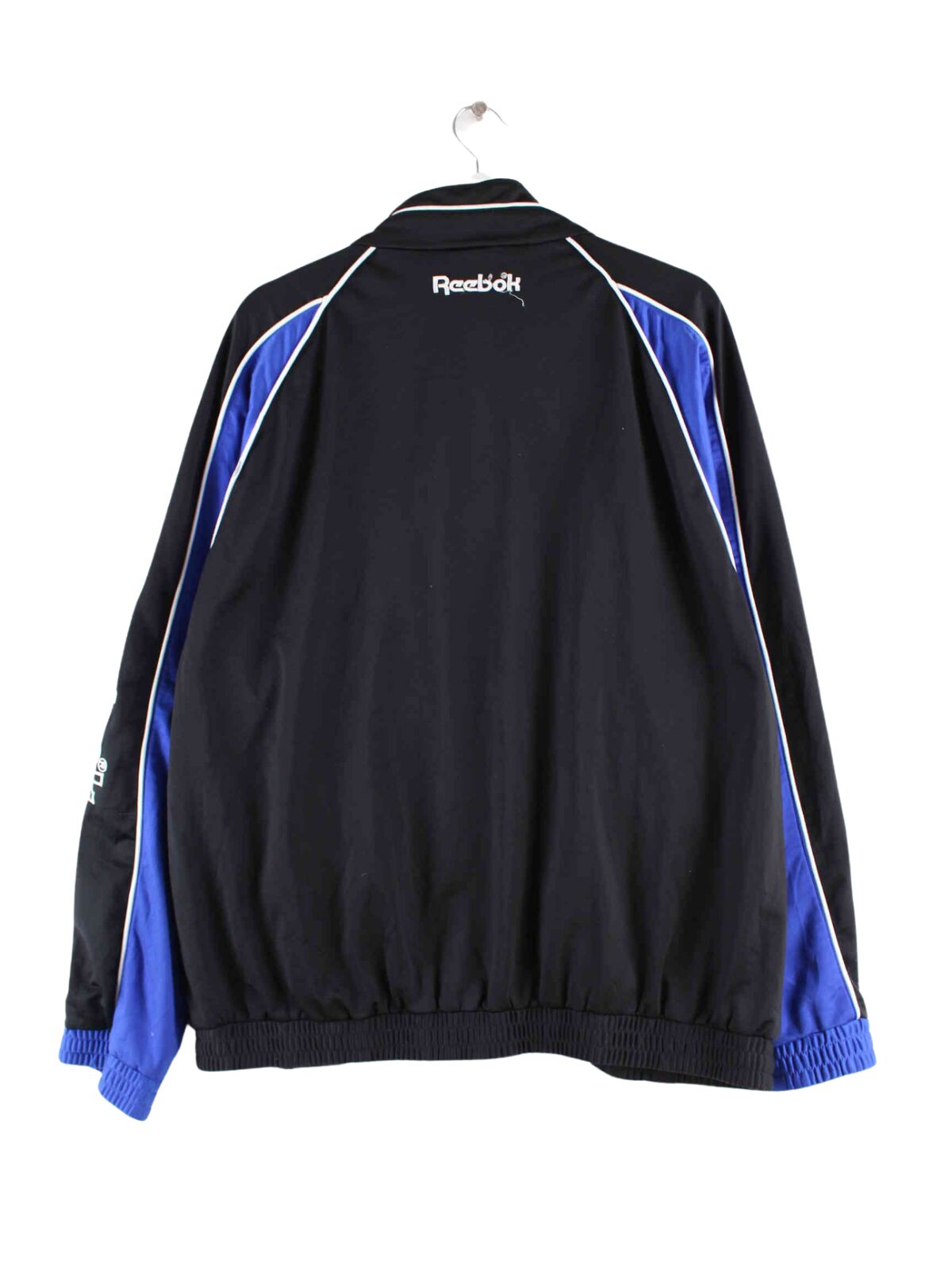 Reebok 90s Vintage Embroidered Trainingsjacke Blau L (back image)