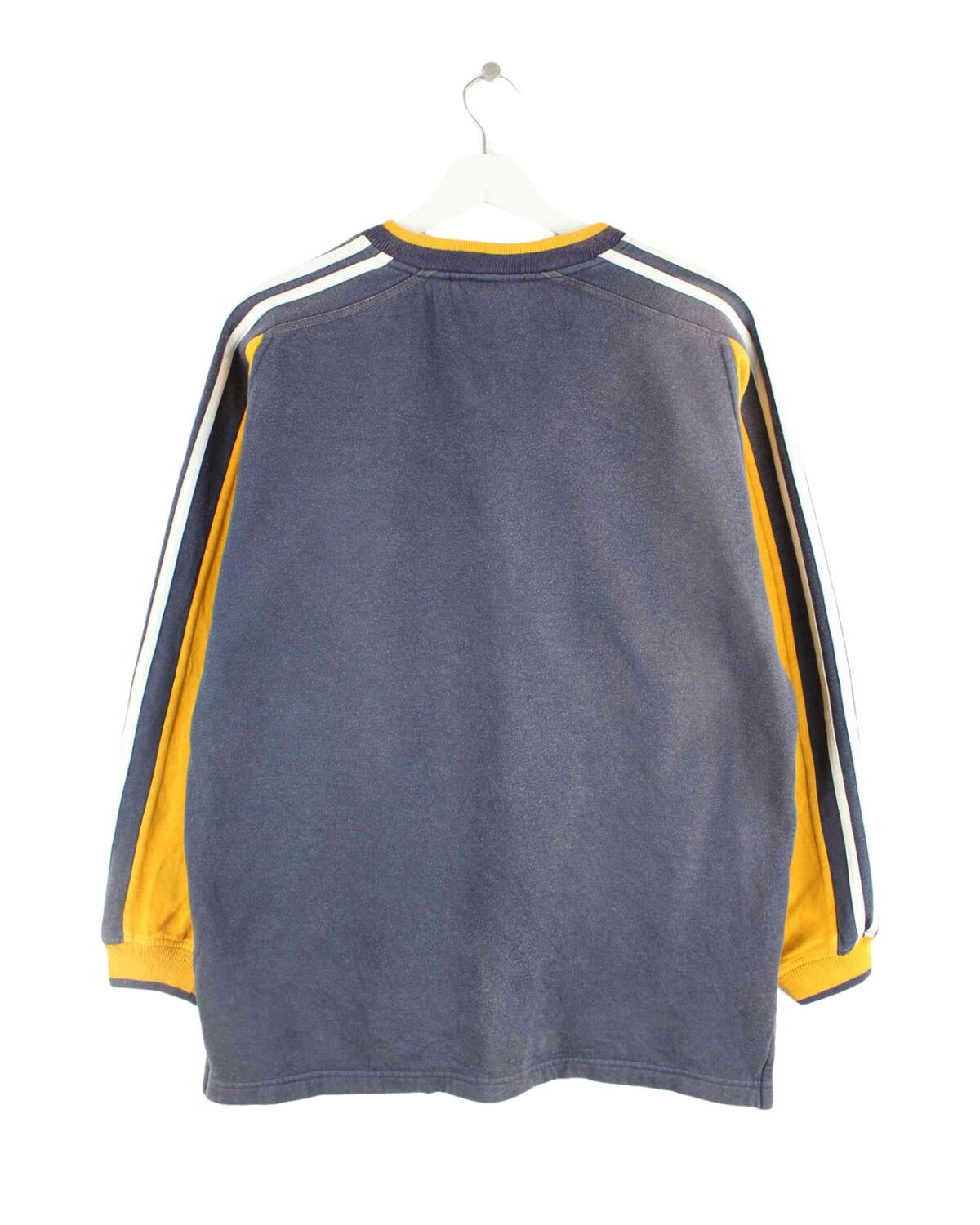 Adidas 90s Vintage Performance 3-Stripes Sweater Blau S (back image)