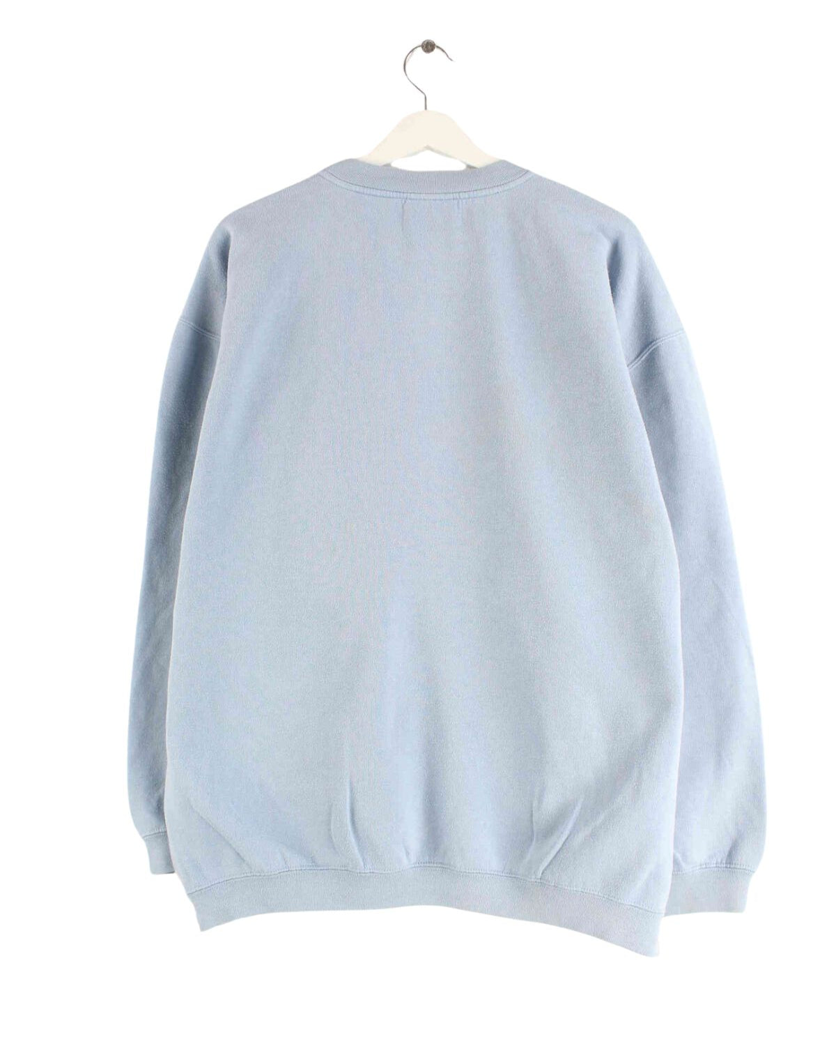 Reebok y2k Embroidered Sweater Blau L (back image)