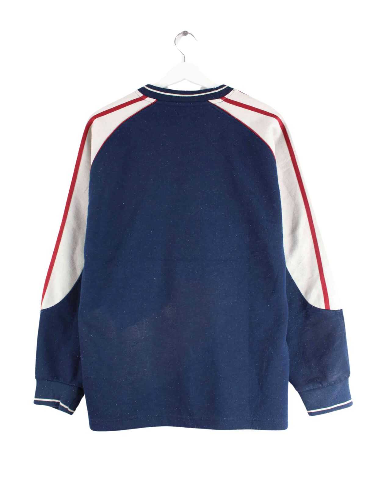 Adidas 90s Vintage Performace Sweater Blau M (back image)