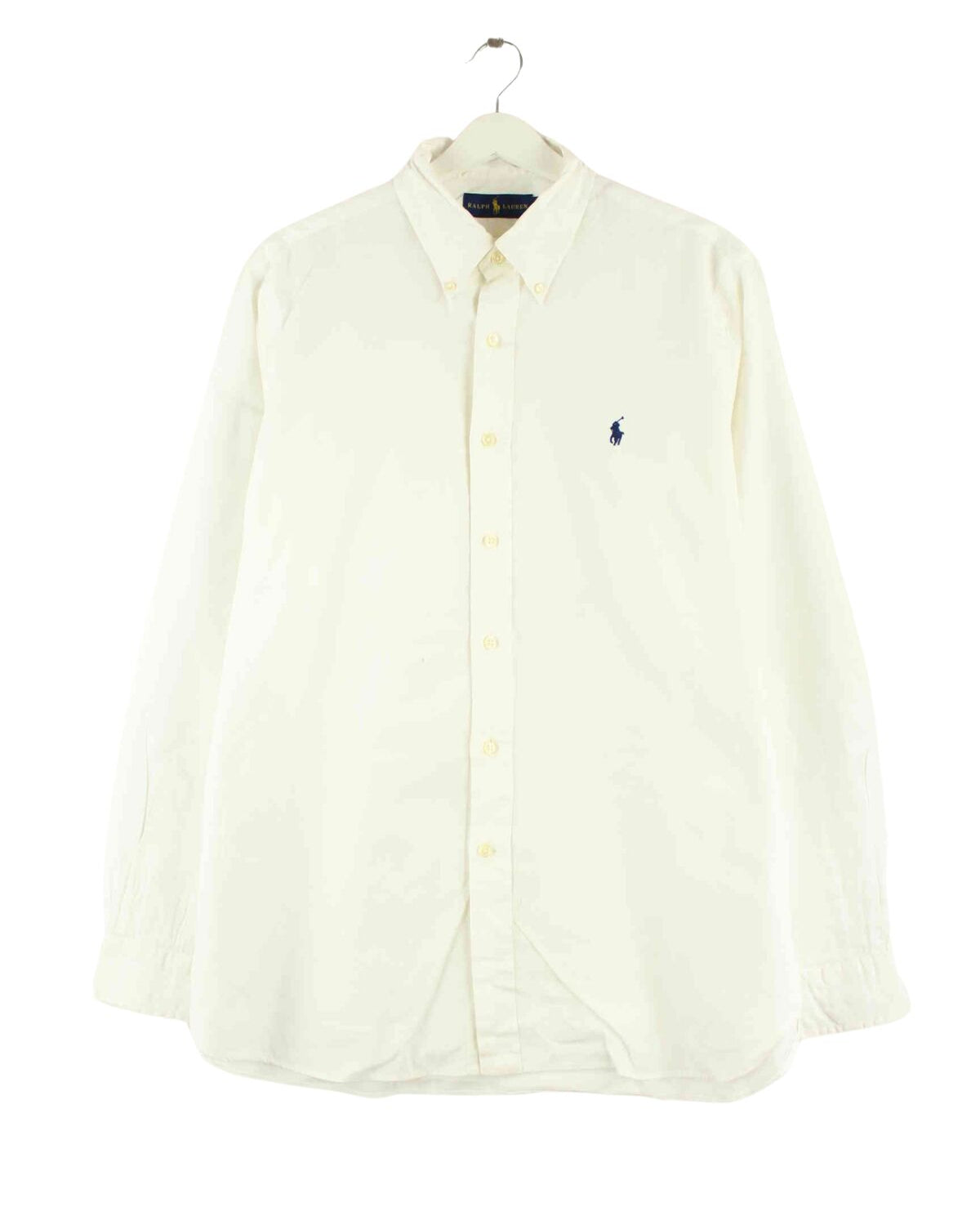 Ralph Lauren Basic Hemd Weiß M (front image)