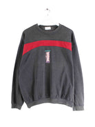 Adidas 80s Vintage One World Sweater Grau M (front image)