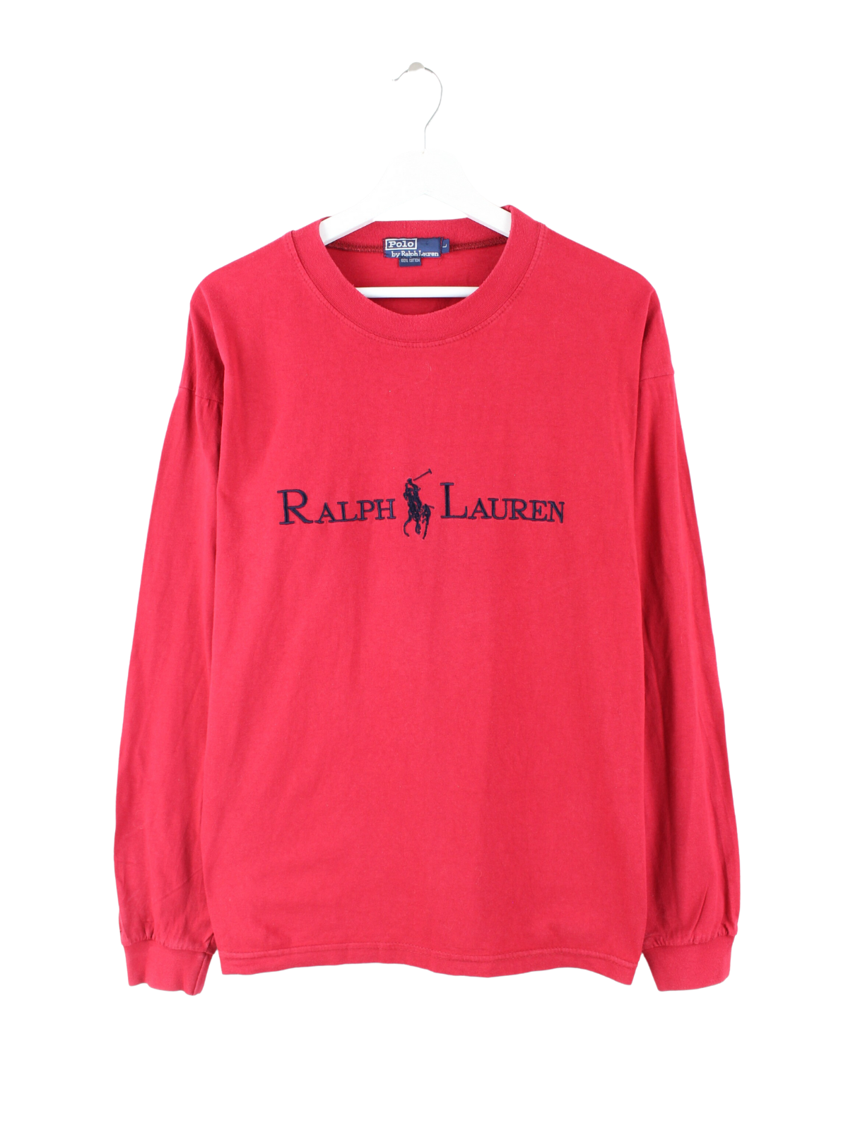 Ralph Lauren Embroidered Sweatshirt Rot L