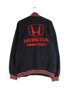Vintage Honda Embroidered Racing Sweatjacke Schwarz L (back image)
