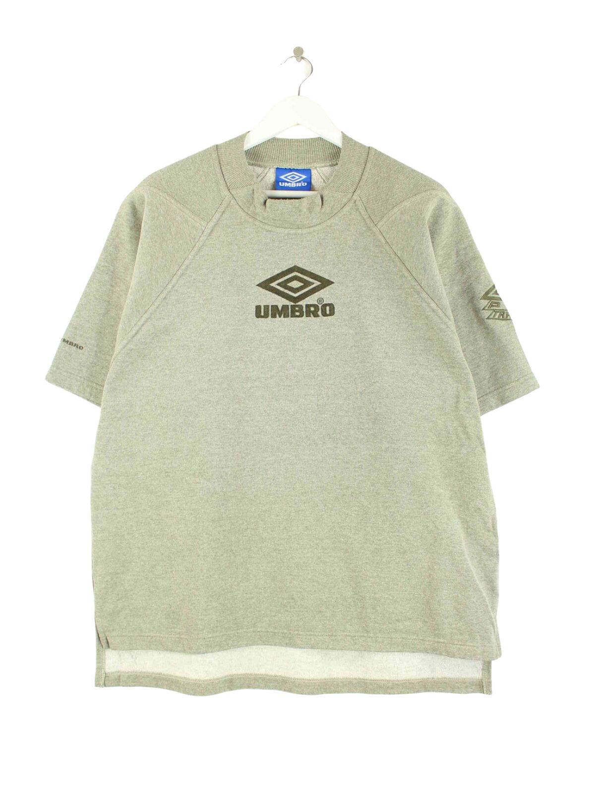 Umbro 90s Vintage Embroidered Heavy T-Shirt Grün XL (front image)