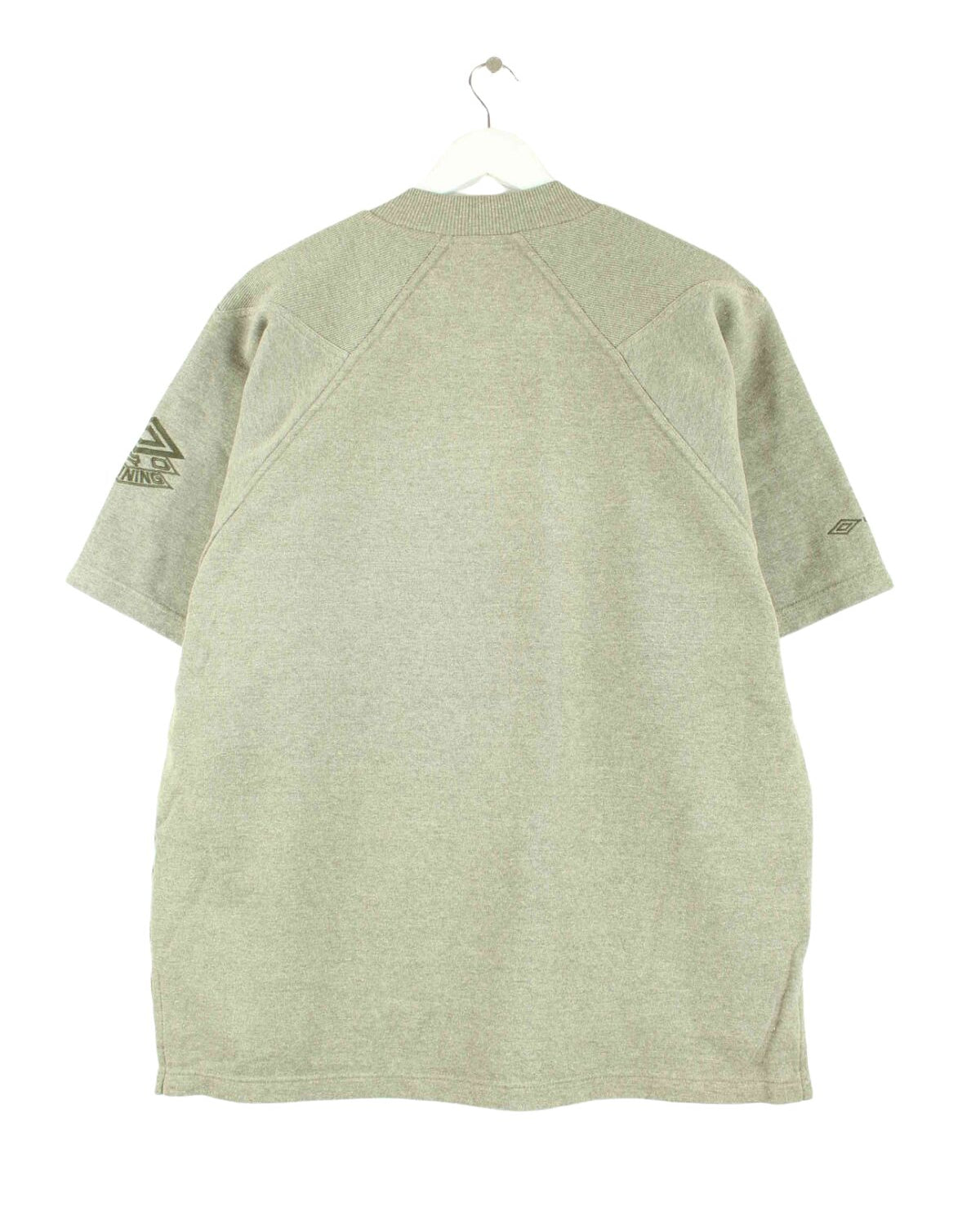 Umbro 90s Vintage Embroidered Heavy T-Shirt Grün XL (back image)