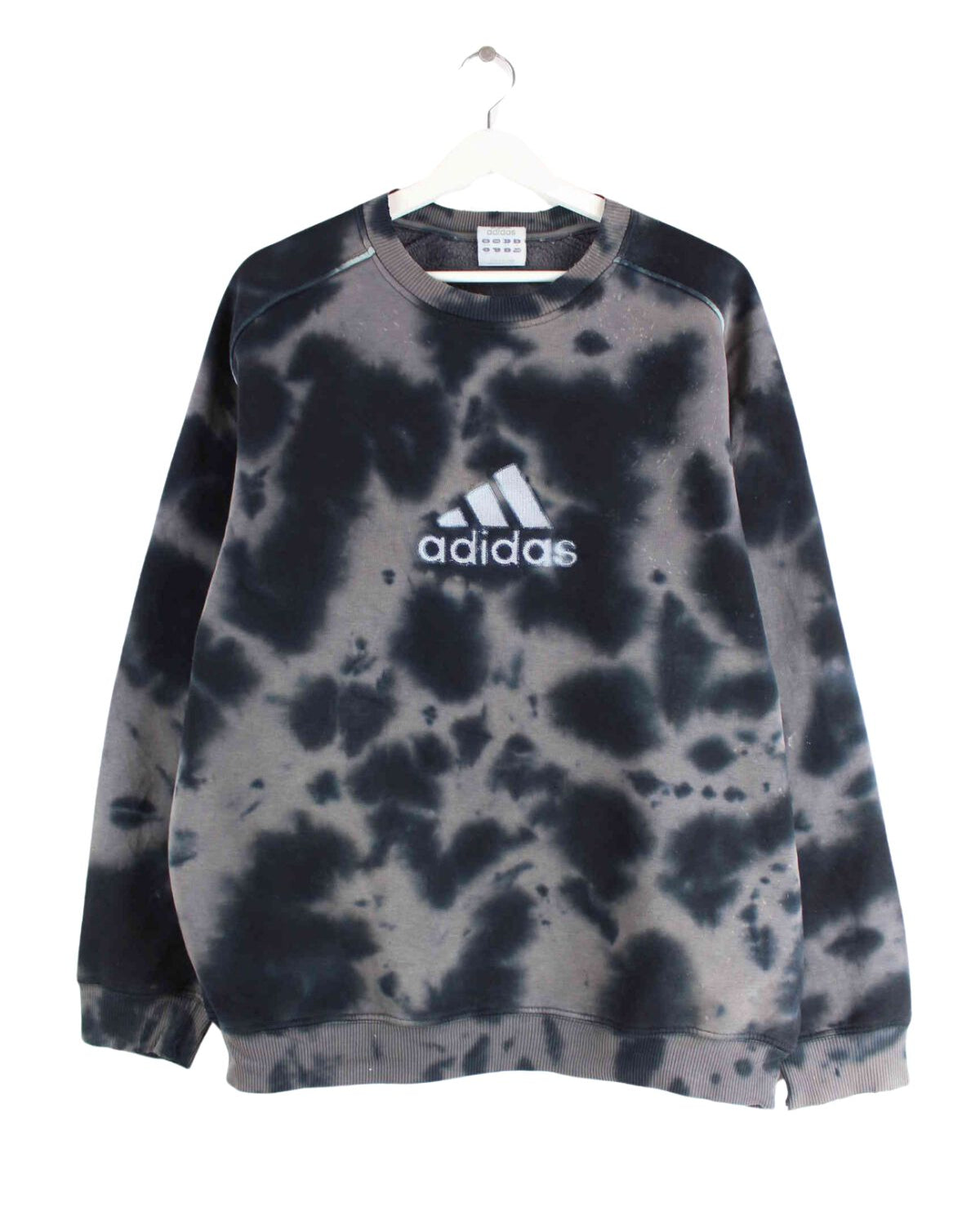 Adidas y2k Tie Die Sweater Grau L (front image)