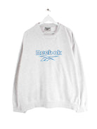 Reebok y2k Embroidered Sweater Grau XXL (front image)