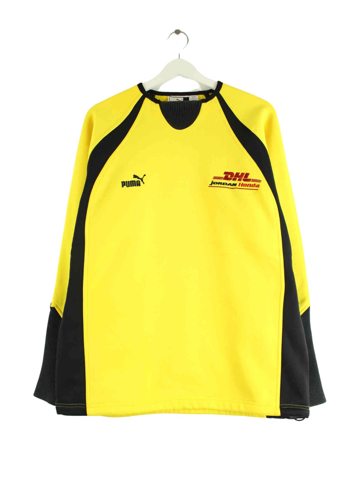 Puma 00s DHL Embroidered Sweater Gelb M (front image)