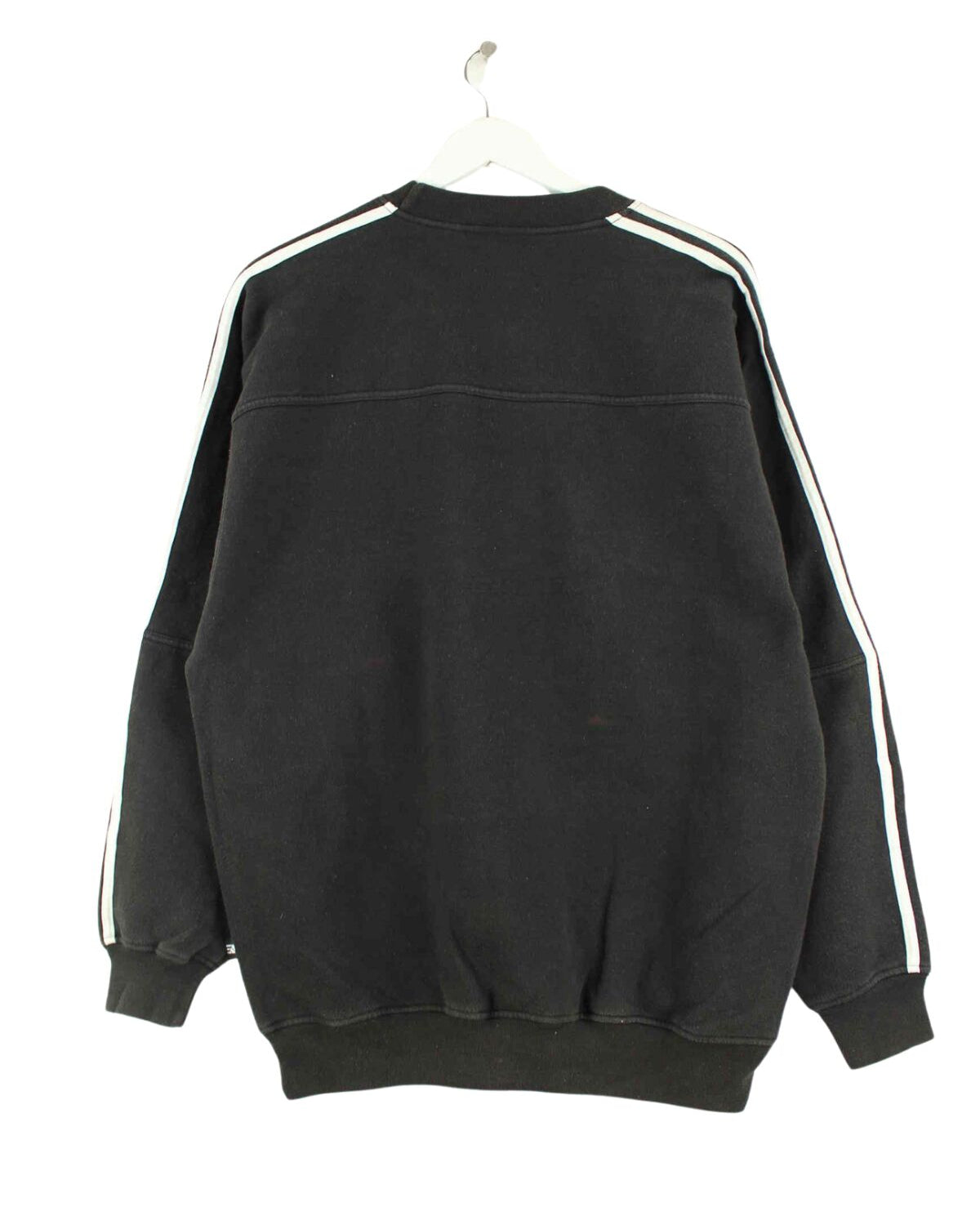 Adidas 90s Vintage 3-Stripes Sweater Schwarz L (back image)