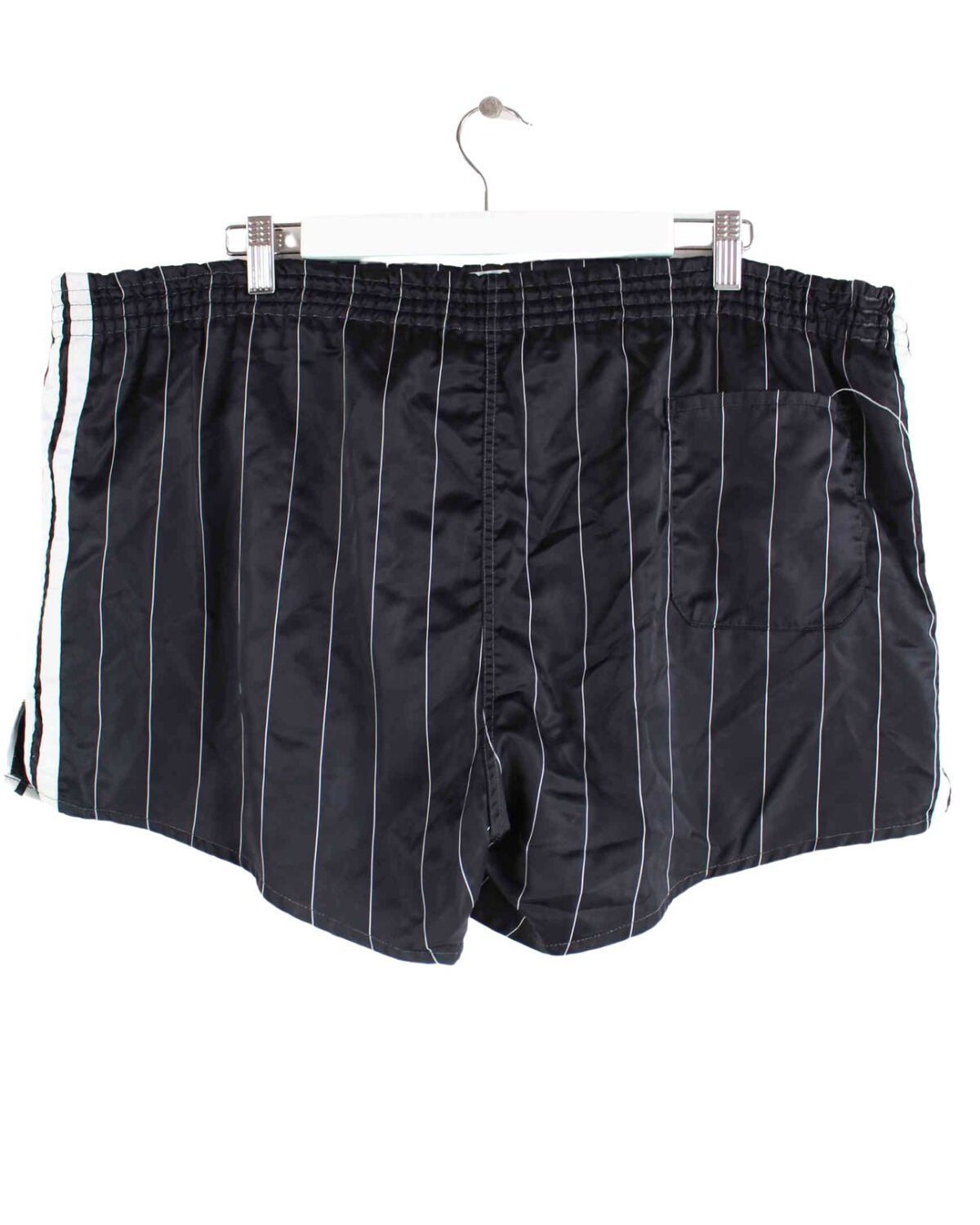 Adidas 80s Vintage 3-Stripes Shorts Schwarz L (back image)