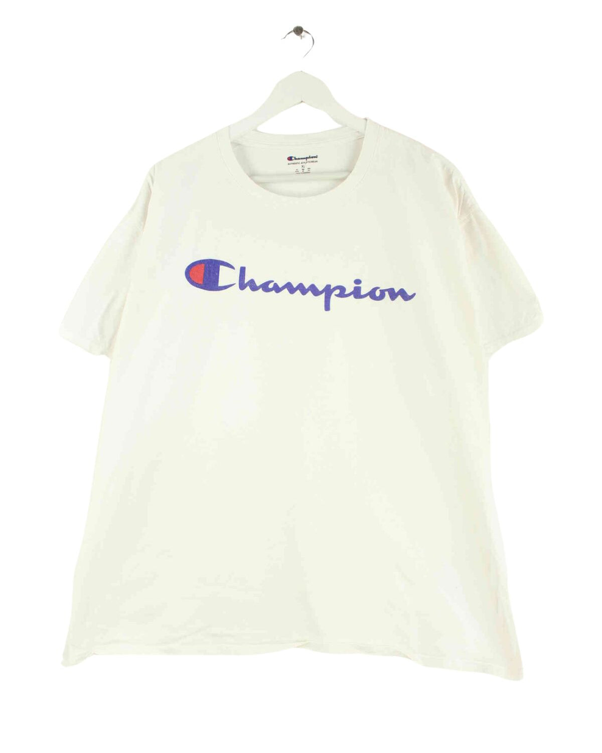 Champion Print T-Shirt Weiß XL (front image)