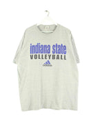 Adidas 90s Vintage Indiana State T-Shirt Grau L (front image)