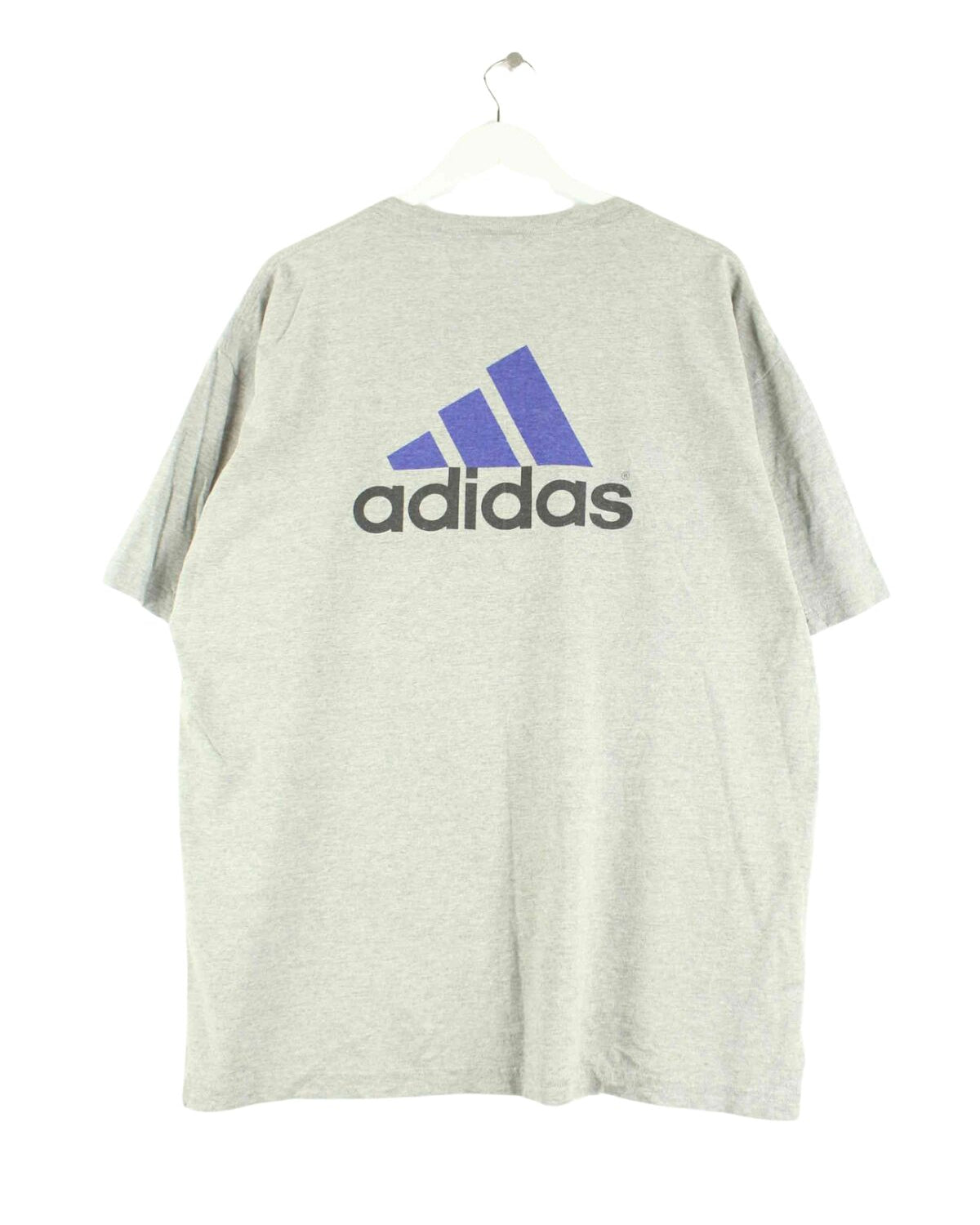 Adidas 90s Vintage Indiana State T-Shirt Grau L (back image)