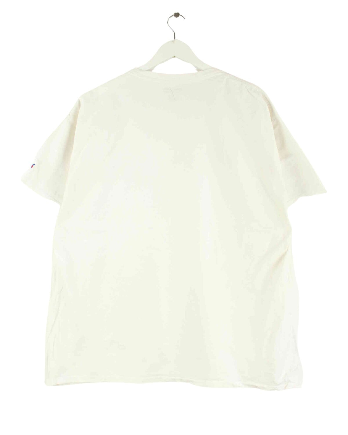 Champion Print T-Shirt Weiß XL (back image)