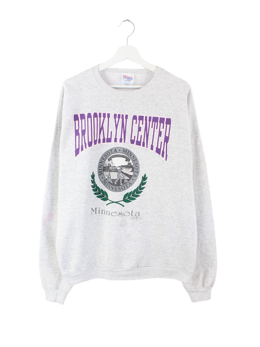 Hanes Brooklyn Sweater Grau XXL
