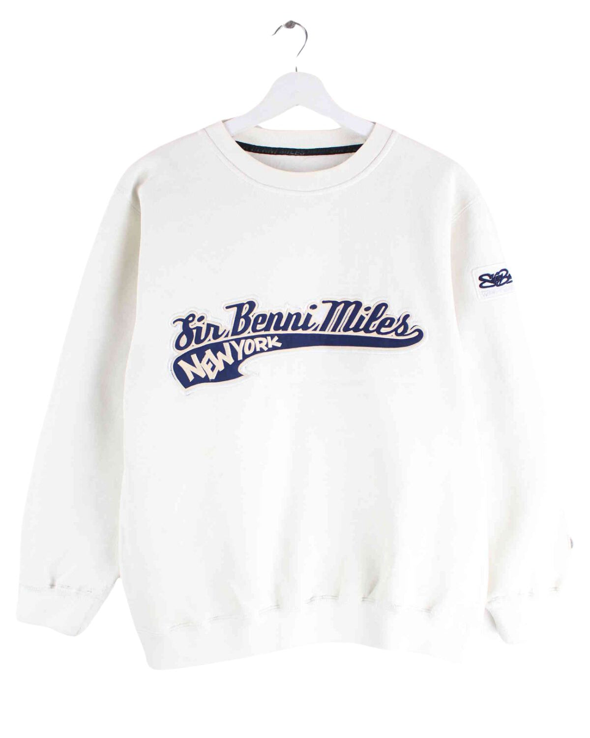 Sir Benni Miles y2k Embroidered Sweater Weiß S (front image)