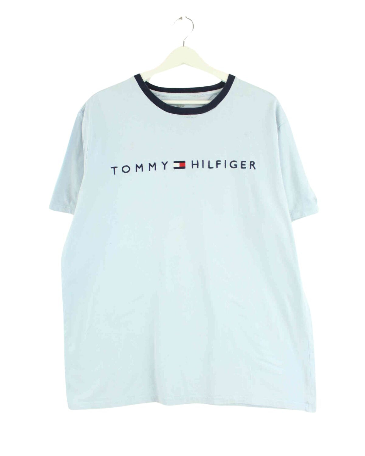 Tommy Hilfiger Embroidered Logo T-Shirt Blau L (front image)