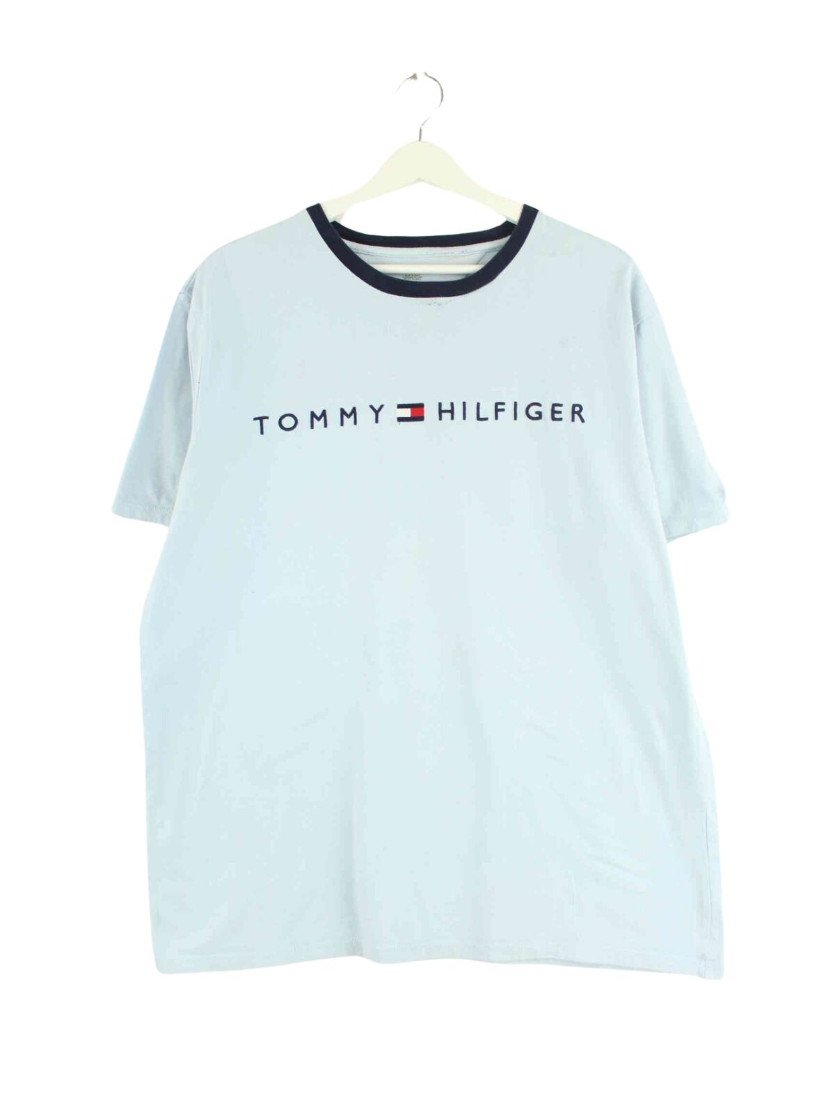 Tommy Hilfiger Embroidered Logo T-Shirt Blau L (front image)