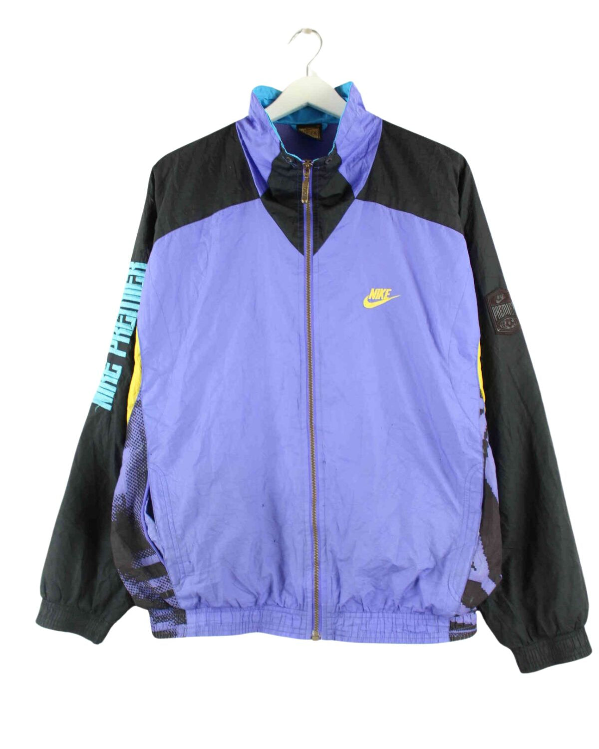 Nike Premier 90s Vintage Embroidered Trainingsjacke Lila M (front image)