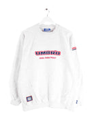Umbro 90s Vintage Embroidered Sweater Grau L (front image)