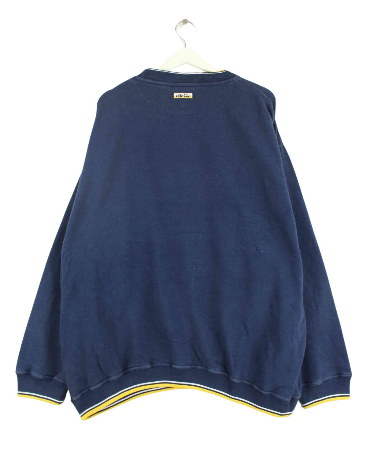Ellesse 00s Embroidered Sweater Blau XXL (back image)