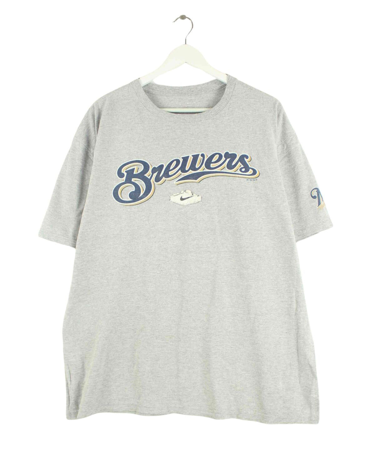 Nike 2006 Brewers Print T-Shirt Grau XL (front image)