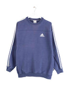 Adidas 90s Vintage 3-Stripes Sweater Blau L (front image)