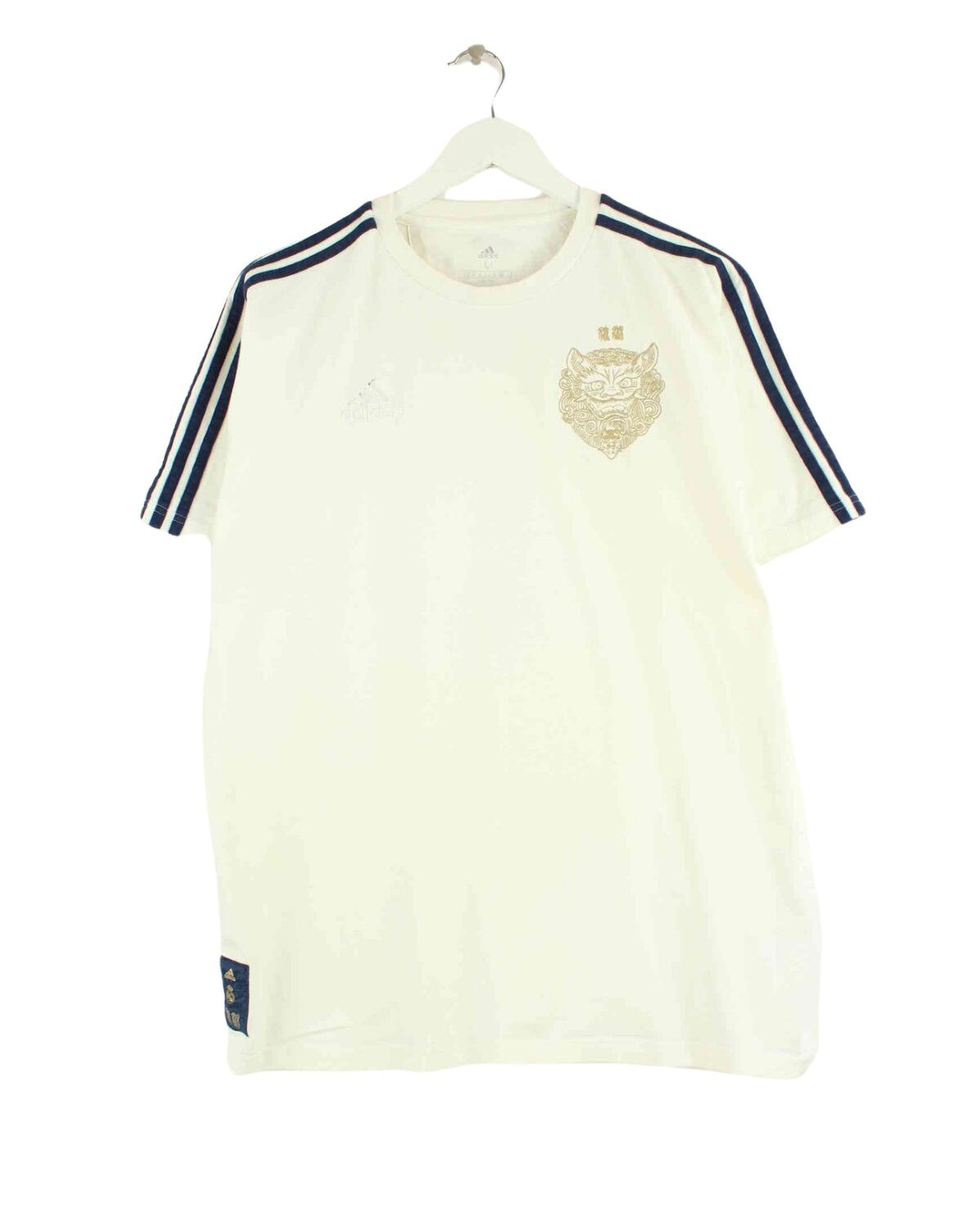 Adidas Real Madrid Chinese New Year T-Shirt Weiß M (front image)
