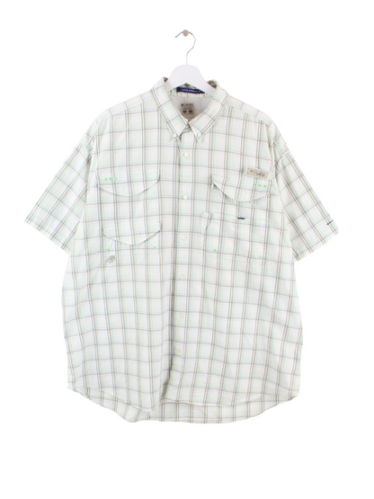 Columbia Short Sleeve Shirt White XL