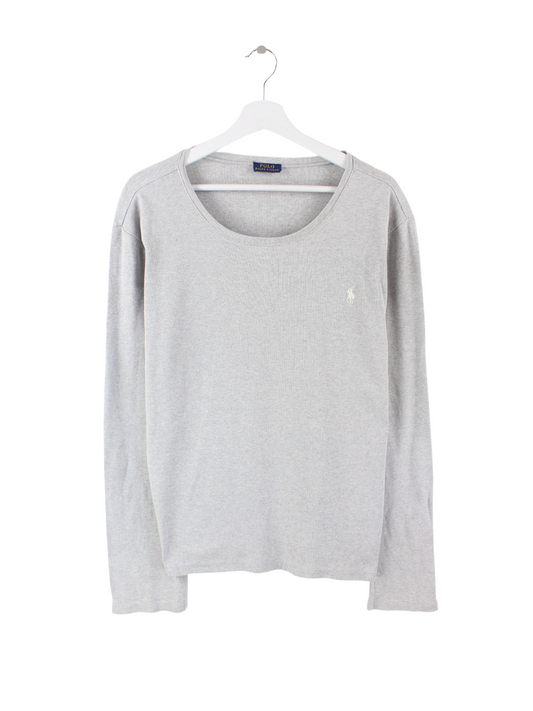 Ralph Lauren Damen Basic Sweatshirt Grau L