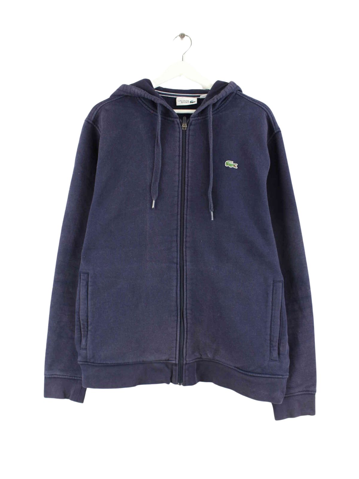 Lacoste Zip Hoodie Blau L (front image)