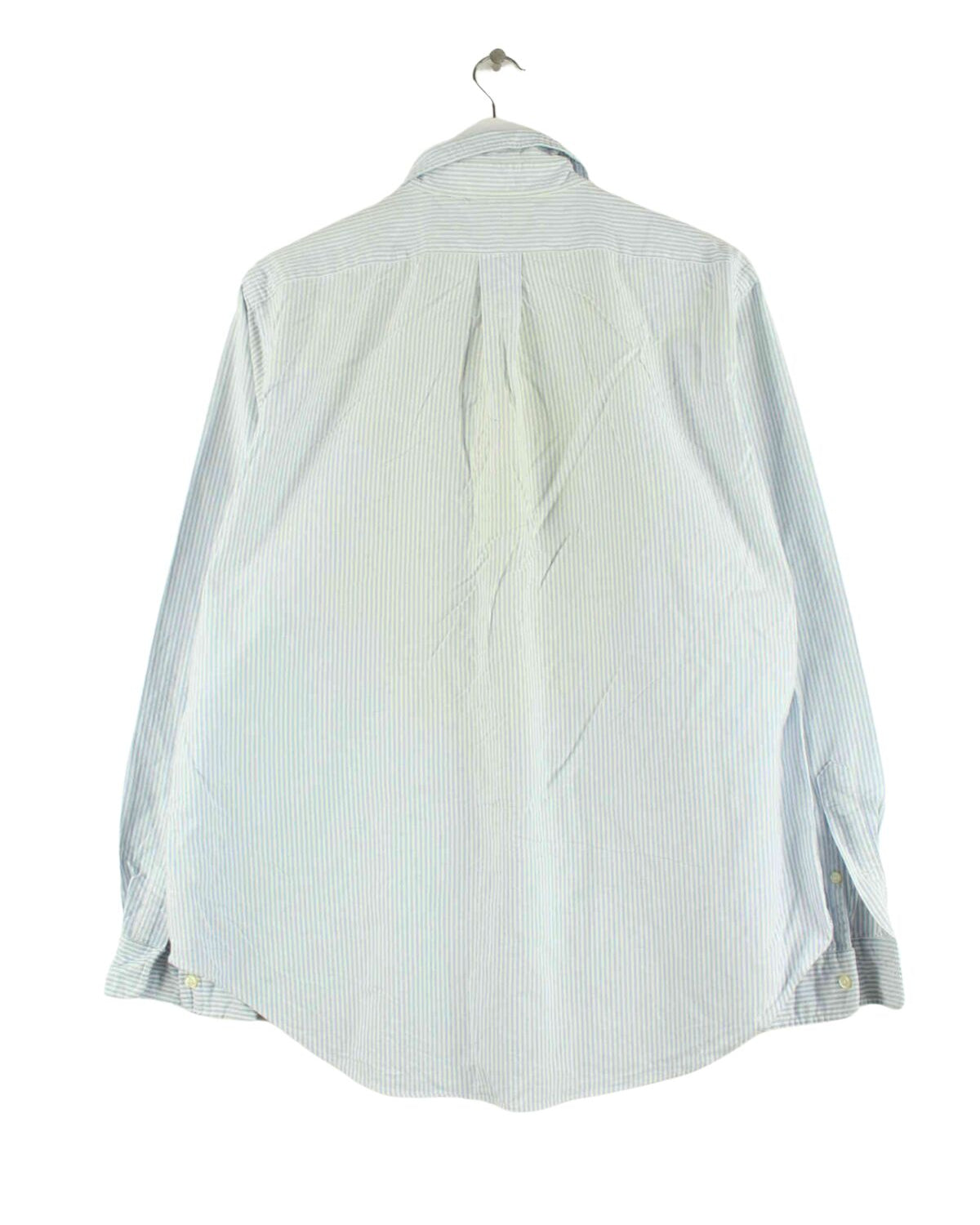 Ralph Lauren 90s Vintage Classic Fit Hemd Blau L (back image)
