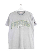 Starter 90s Vintage G-Packers Print Single Stitched T-Shirt Grau M (front image)