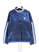 Lotto 90s Vintage Fleece Half Zip Sweater Blau L (front image)
